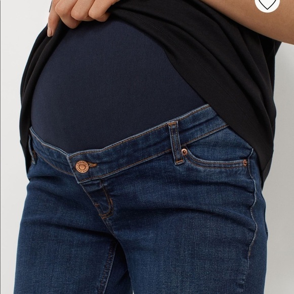 H&M Mama Maternity Light Blue Skinny Jeans - Picture 2 of 2